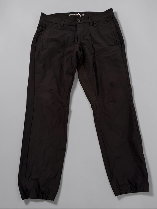 Stone Falcon Other - Stone Falcon Joggers Mens 34 Black Nylon Spandex Hiking Athleisure Streetwear